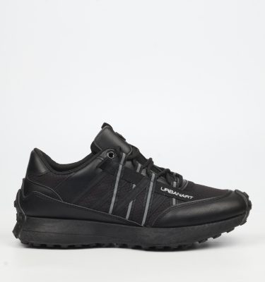 Bellay 3 Mesh / Faux Nubuck Sneakers - Black