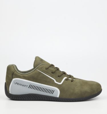 Copa 3 Faux Nubuck Sneakers - Olive