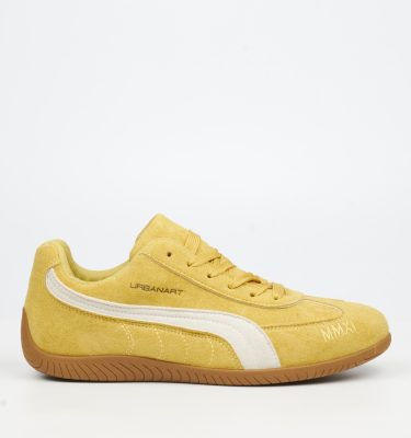 Copa 6 Faux Suede Sneakers - Mustard