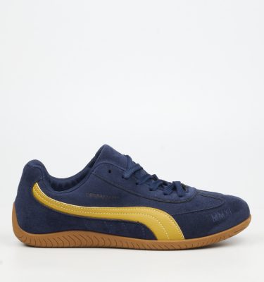 Copa 6 Faux Suede Sneakers - Navy
