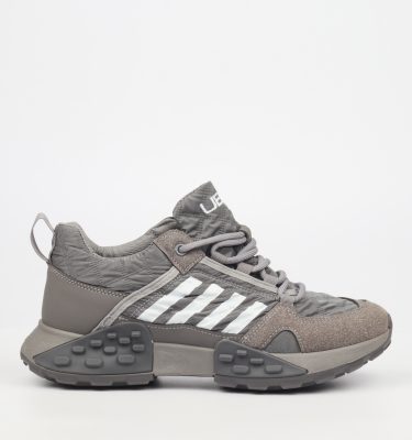 Palaid 13 Faux Nubuck / Lycra Sneakers - Grey