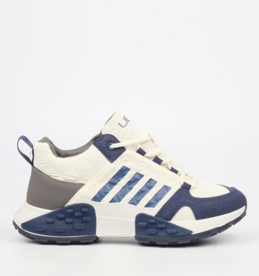 Palaid 13 Faux Nubuck / Lycra Sneakers - White