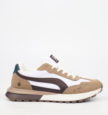 Peak 1 Faux Nubuck Sneakers - Taupe