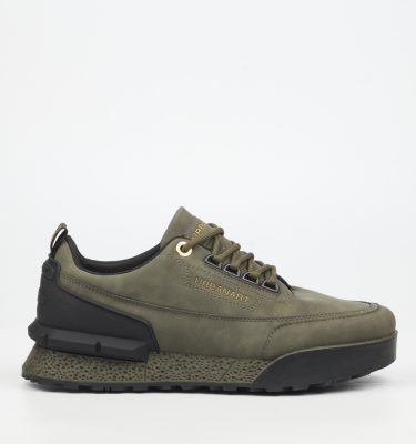 Play 27 Faux Nubuck Sneakers - Olive